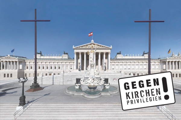 Parlaments-Kirche-Posting